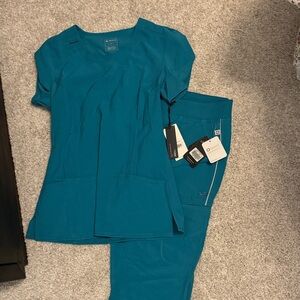 Teal Medical Scrub Set